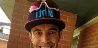 El martorellenc Israel Núñez pren part en una pedalada solidària contra la COVID-19