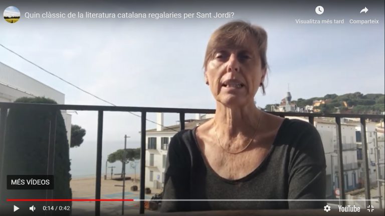 La Francesc Pujols se suma a la proposta de gravar vídeos amb lectura de clàssics literaris