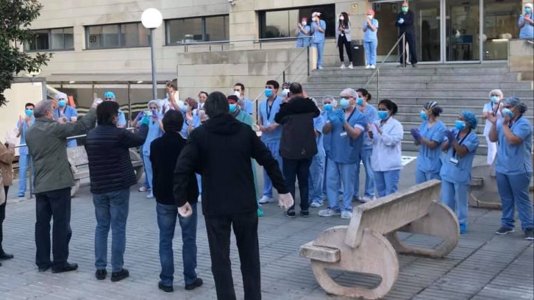 Un Primer de Maig amb especial record al personal sanitari i sociosanitari