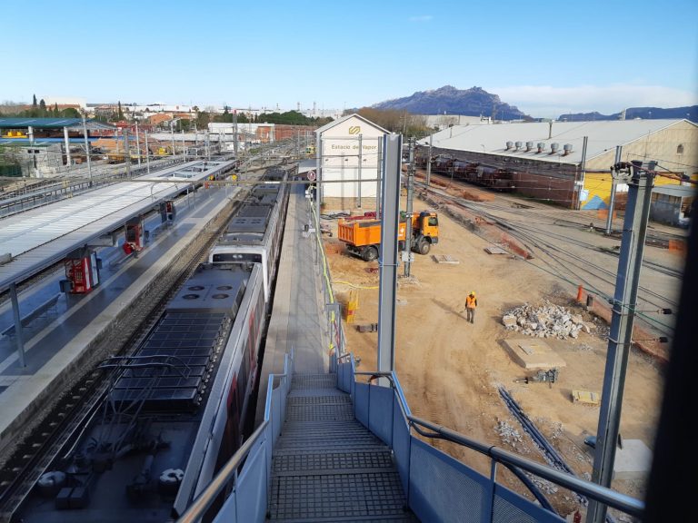 Ferrocarrils de la Generalitat reprèn les obres del Centre Operatiu de Martorell