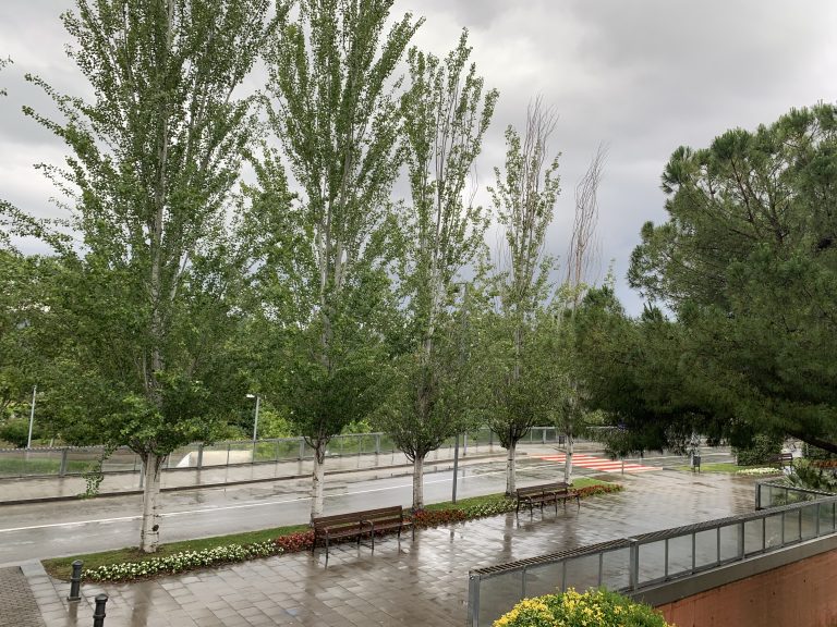 El Pla Inuncat, activat per la previsió de pluges fortes en les hores centrals del dia
