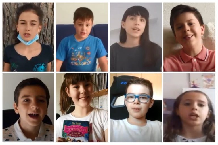 Els membres del Consell d’Infants enregistren vídeos per explicar com han viscut el confinament