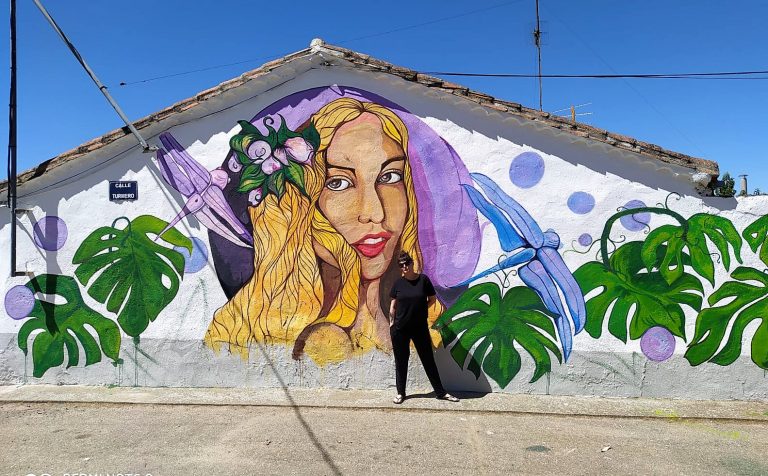 Mònica Dueñas participa al festival artístic de la població salmantina de Fuentes de Béjar
