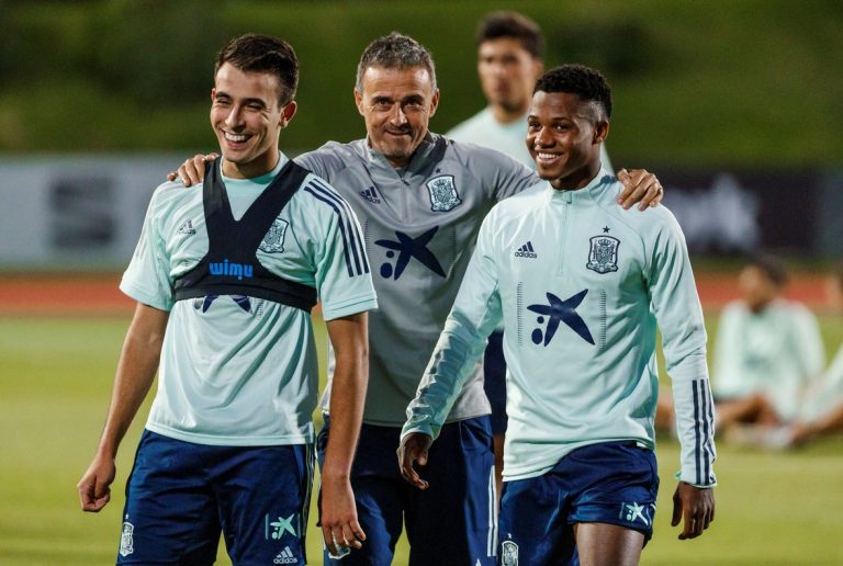 Debut oficial del martorellenc Eric Garcia amb la selecció absoluta estatal