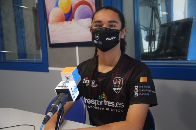 Mauro López guanya l’Only FMC i rebaixa rècords estatals de dues categories de cub Rubik