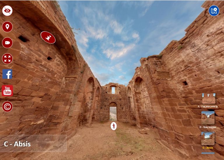 El CEM publica una visita virtual que apropa Sant Genís de Rocafort a tothom
