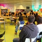 Taula rodona sobre la lactància materna, a la Biblioteca Martorell