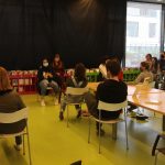 Taula rodona sobre la lactància materna, a la Biblioteca Martorell