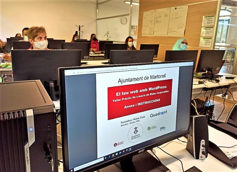 Projectes empresarials donen forma als seus webs corporatius al Molí Empresa