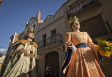 Els gegants històrics Ferran i Isabel celebren dissabte el seu 80è aniversari