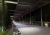El pont d’Anoia s’il·lumina de blau i blanc pel Dia de les Nacions Unides