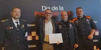 Martorell rep una Menció Honorífica en el Dia de la Protecció Civil de Catalunya per l’ajut en la DANA