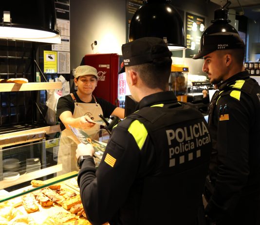 La Policia Local reforça la seguretat comercial amb una campanya especial durant el Nadal