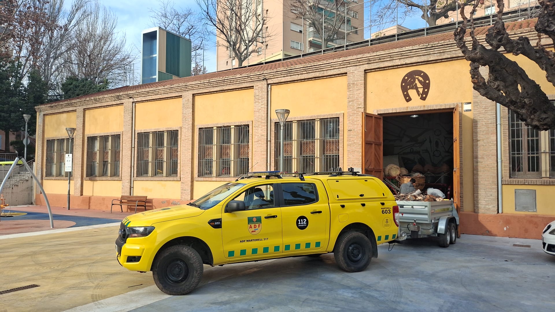 Nou vehicle 4X4 de l'ADF Martorell