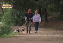Alba Cadevall i Jordi Gonzalvo participen a ‘Cita Bestial’ de 3Cat i adopten una gossa veterana