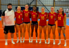 Aina Ginestà, subcampiona del Torneig WEVZA amb la selecció espanyola sots-19 de voleibol
